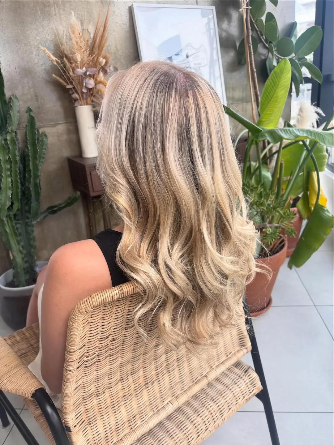 Réalisation coiffure d'Alizée Moretto