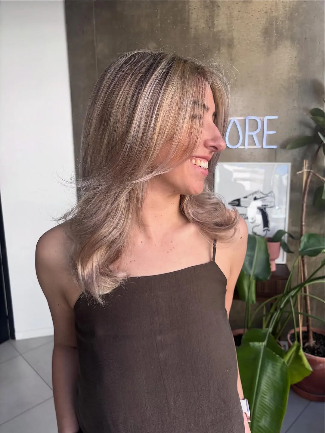Réalisation coiffure d'Alizée Moretto